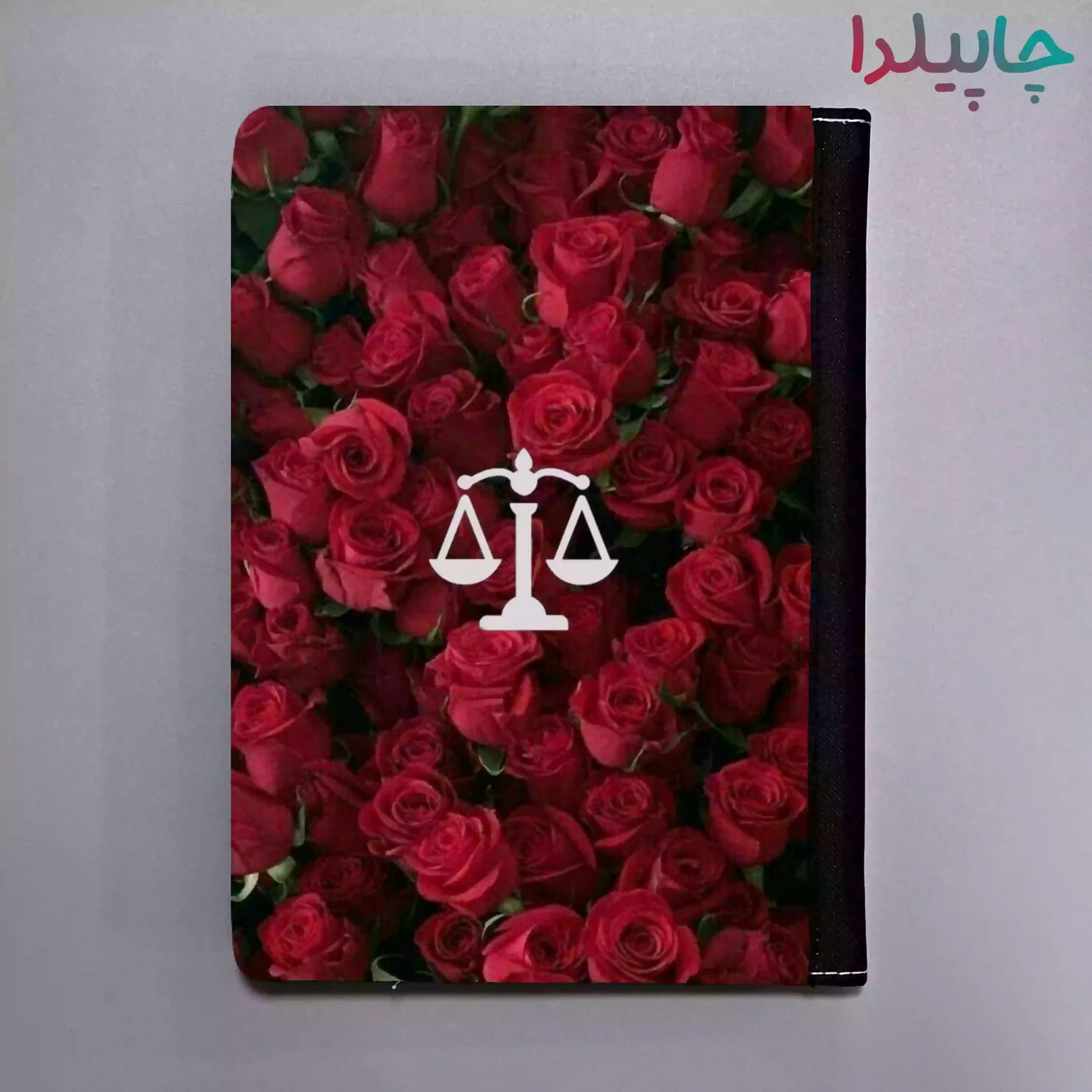 کلاسور رشته تحصیلی حقوق با طرح گل — تصویر ۲