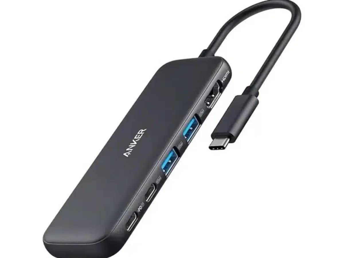 هاب USB-C انکر A8355 مدل 332، 5 پورت با HDMI 4K — تصویر ۴