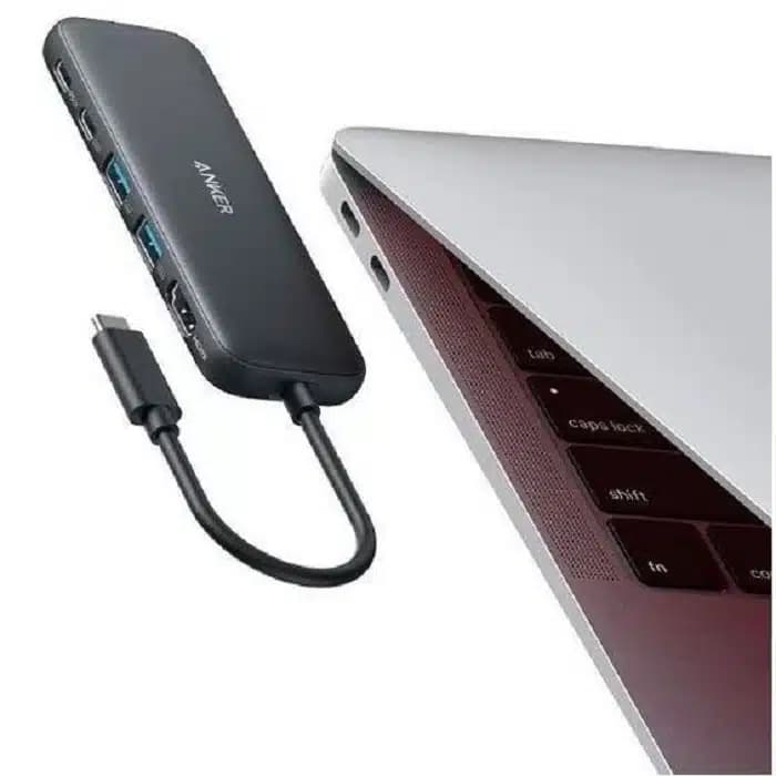 هاب USB-C انکر A8355 مدل 332، 5 پورت با HDMI 4K — تصویر ۲