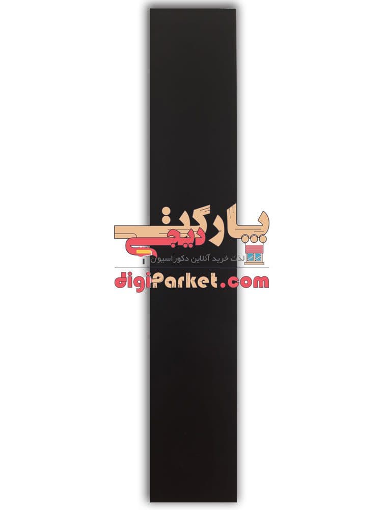 پرده کرکره چوبی سیاه رنگ ۲.۵ سانتیمتری کد dp256 — تصویر ۳