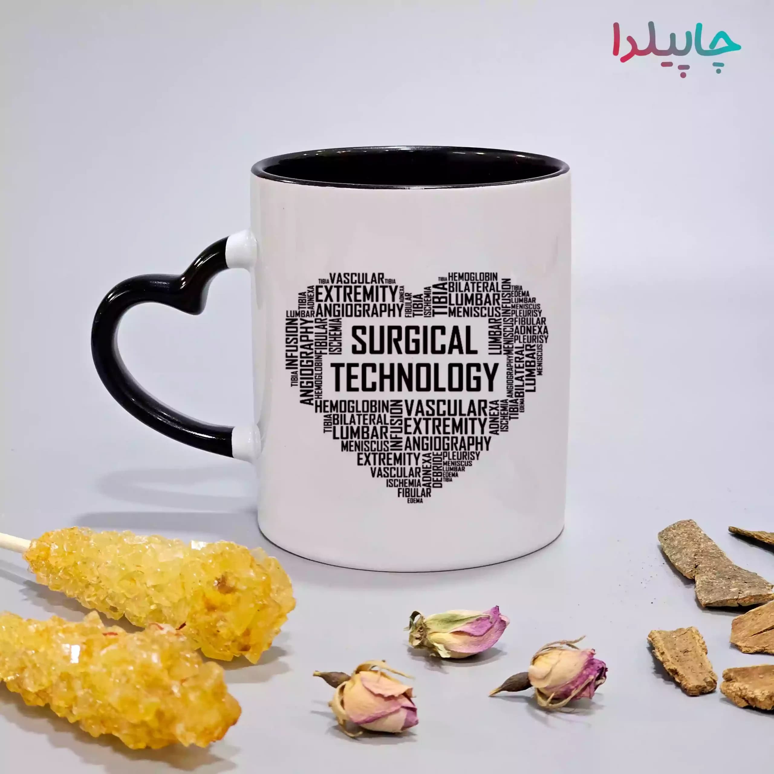 لیوان با طرح جراح