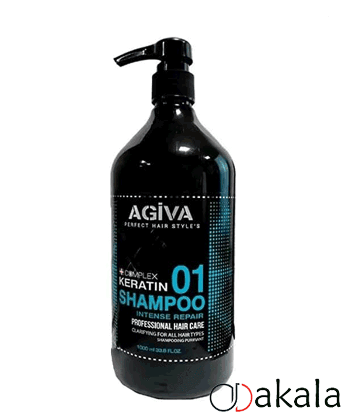 شامپو موی آگیوا مدل AGIVA KERATIN 01