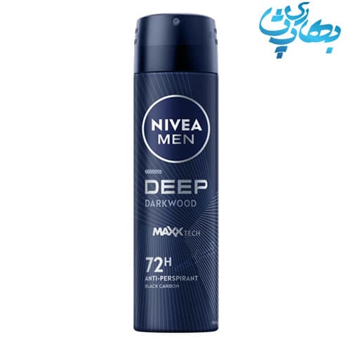 اسپری بدن نیوا مردانه NIVEA MEN DEODORANT SPRAY DEEP DARKWOOD