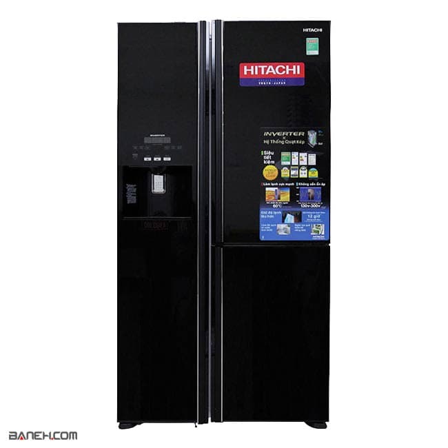 يخچال فریزر سايد هيتاچی RM700 مدل RM700AGPUQ4X و 32 فوت