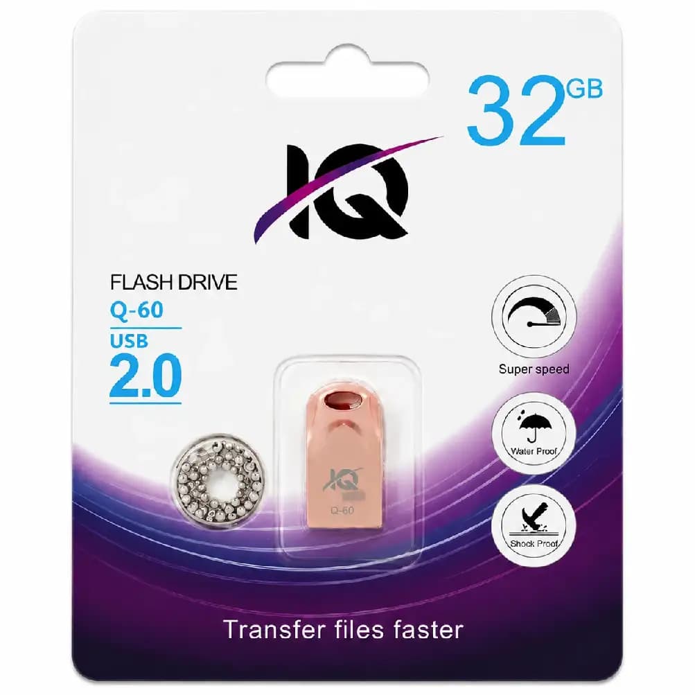 + قیمت فلش مموری IQ(32گیگ)مدل Q-60+فروش اقساطی — تصویر ۵