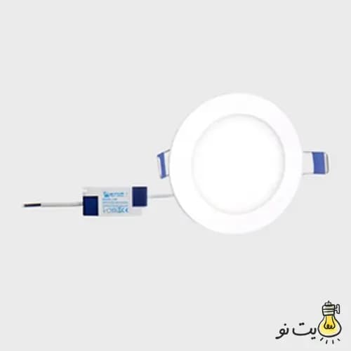 پنل SMD توکار گرد 12 وات یکتا افروز — تصویر ۲