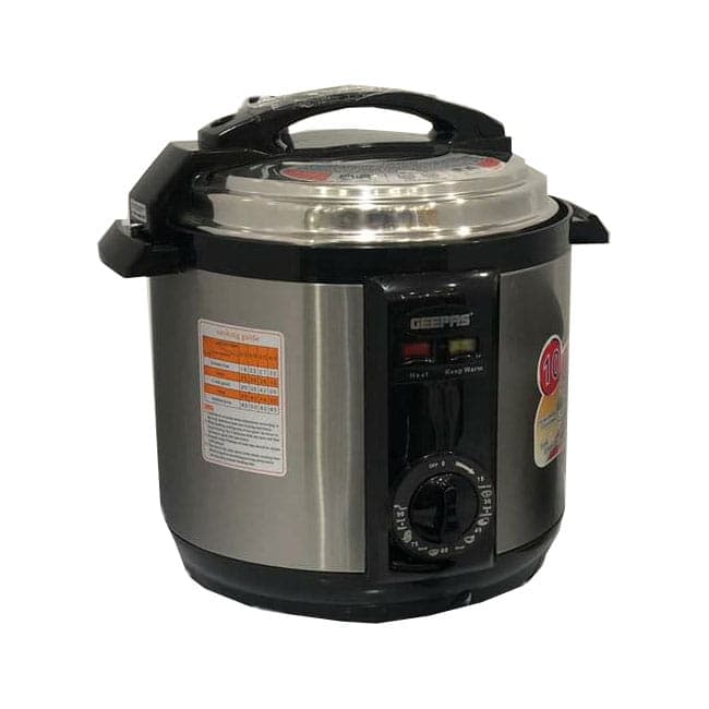 زودپز جی پاس برقی 1000 وات 6 لیتری GPC307-6L Geepas — تصویر ۳