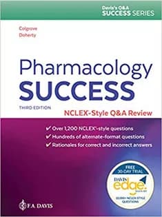 دانلود کتاب Pharmacology Success: NCLEX®-Style Q&A Review — تصویر ۲
