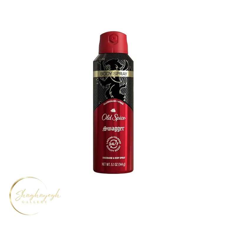 اسپری بدن الد اسپایس بدون آلومینیوم سواگر ۱۴۴ گرم Old Spice Swagger Aluminum Free Body Spray