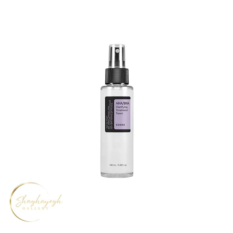 تونر درمانی پاکسازی AHA/BHA کوزارکس مناسب پوست چرب و مستعد جوش حجم ۱۰۰ میل COSRX AHA/BHA Clarifying Treatment Toner — تصویر ۲