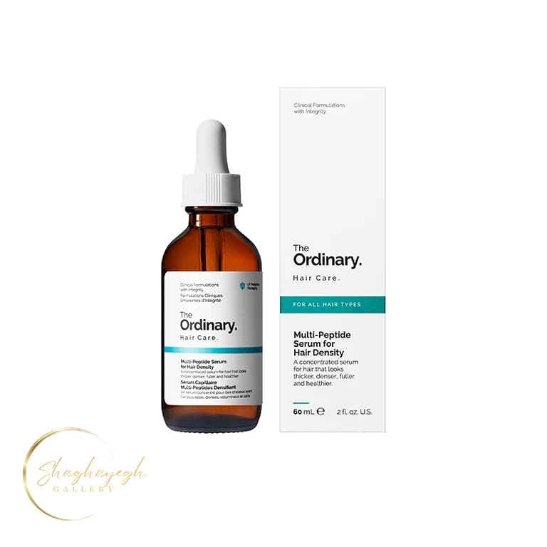 سرم تقویتکننده تراکم مو مولتی پپتید اوردینری ۶۰ میل The Ordinary Multi-Peptide Serum for Hair Density 60ml