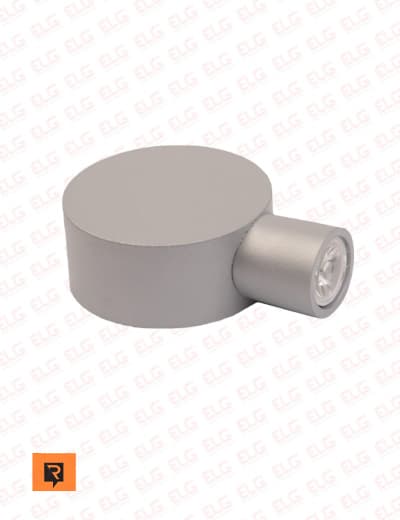 چراغ دکوراتیو یک طرفه گرد 1 وات لنز تخت رسام