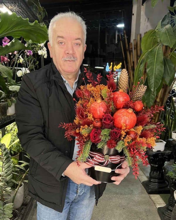 باکس گل شب یلدا کد 0128