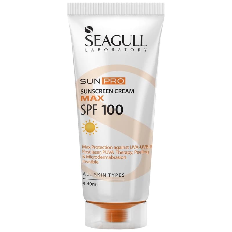 کرم ضدآفتاب بی رنگ سی گل با SPF100 مدل Sunpro حجم 40 میلی‌لیتر — تصویر ۵