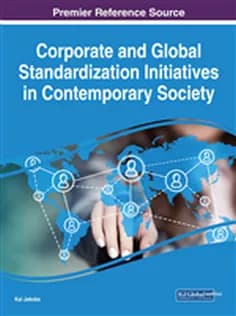 دانلود کتاب Corporate and Global Standardization Initiatives in Contemporary Society — تصویر ۲