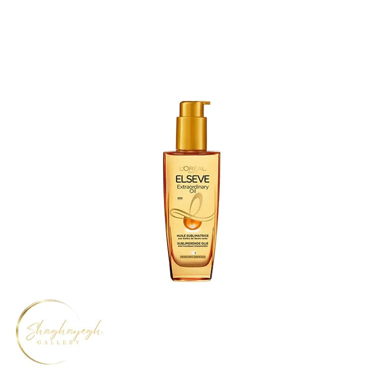 روغن تغذیه و ترمیم‌کننده مو لورآل السیو ۱۰۰ میل L’Oréal Elseve Extraordinary Oil
