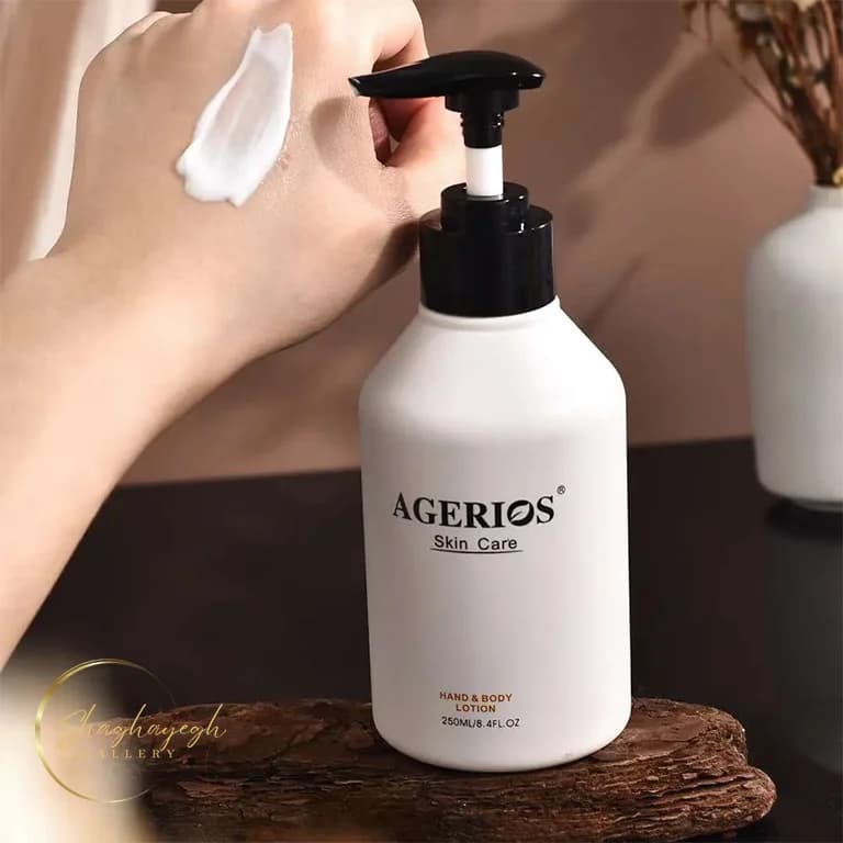 لوسیون دست و بدن آگریوس ۲۵۰ میل Agerios Hand & Body Lotion — تصویر ۳