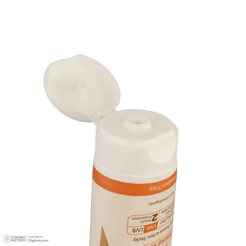 فلوئید ضدآفتاب فیزیکال بی رنگ سان سیف با SPF50 مناسب پوست حساس مستعد قرمزی حجم 50 گرم — تصویر ۵