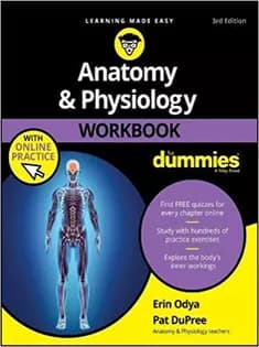 دانلود کتاب Anatomy & Physiology Workbook For Dummies with Online Practice