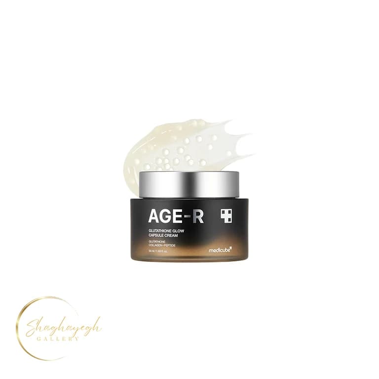 کرم کپسولی روشن‌کننده و ضدچروک گلوتاتیون مدیکیوب ایج آر ۵۰ میل Medicube Age-R Glutathione Glow Capsule Cream