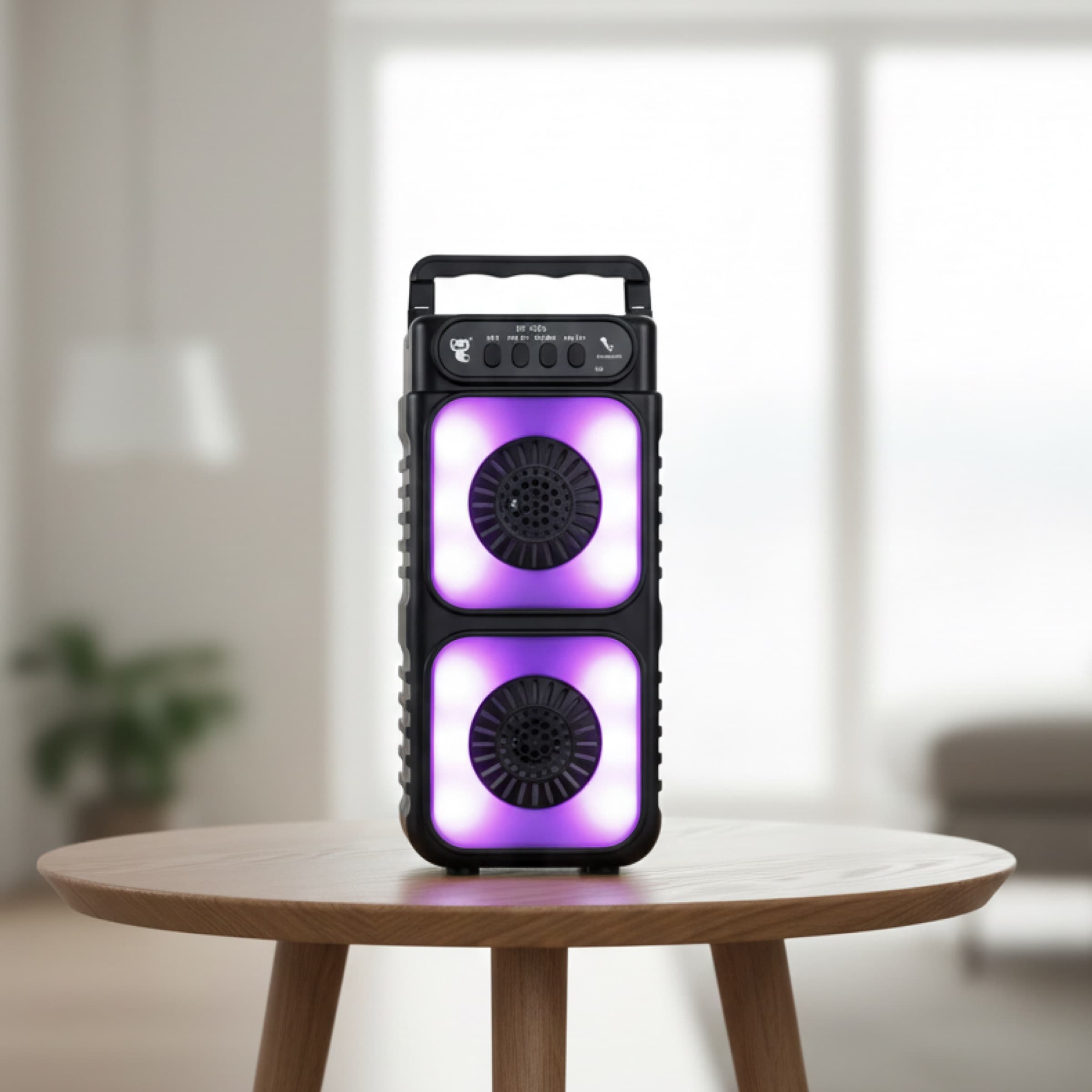 اسپیکر بلوتوثی قابل حمل ساند جت مدل HF-3225 — تصویر ۳