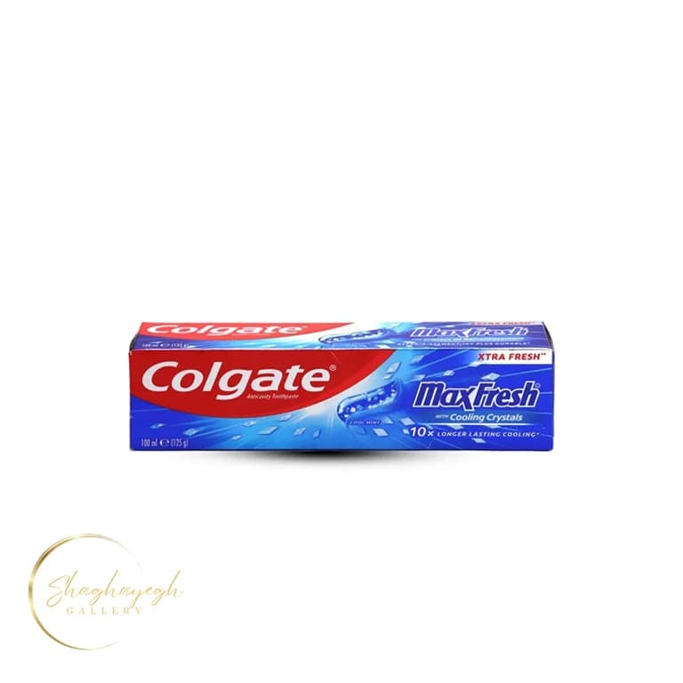 خمیر دندان کولگیت مکس فرش کول مینت ۱۰۰ میل Colgate Max Fresh Cool Mint Toothpaste — تصویر ۲