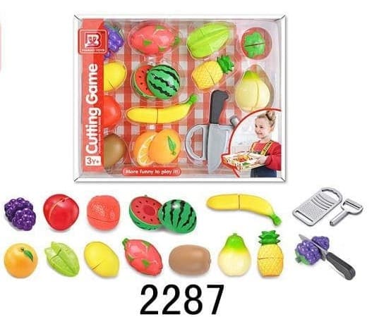 ست صیفی جات قابل برش با خرد کردن و چاقو کد 2287