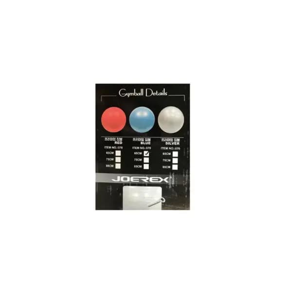 توپ جیم بال JOEREX کد MF-070 قطر 75 سانتی متر — تصویر ۱۲