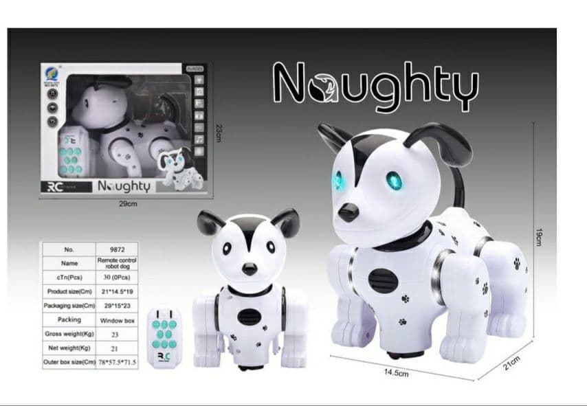 ربات سگ کنترلی Naughty کد 9872