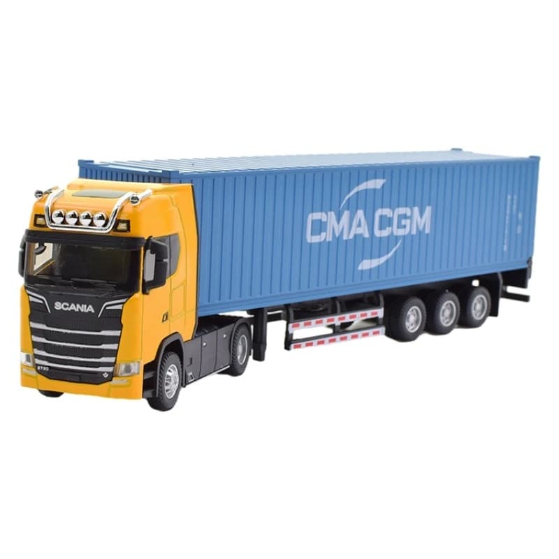 ماشین بازی مدل تریلی اسکانیا ترانزیت کد MA-02