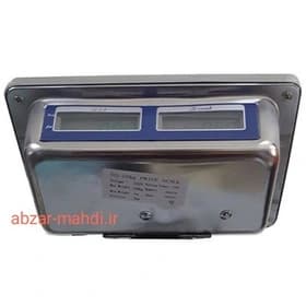 باسکول ۱۵۰کیلویی کمرو کیبورد استیل،تاشو و گارددار مدل مانیتور دوطرفه — تصویر ۳