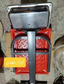 باسکول ۱۵۰کیلویی کمرو کیبورد استیل،تاشو و گارددار مدل مانیتور دوطرفه — تصویر ۴
