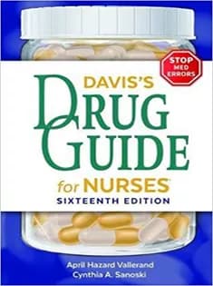 دانلود کتاب Davis’s Drug Guide for Nurses 1 — تصویر ۲