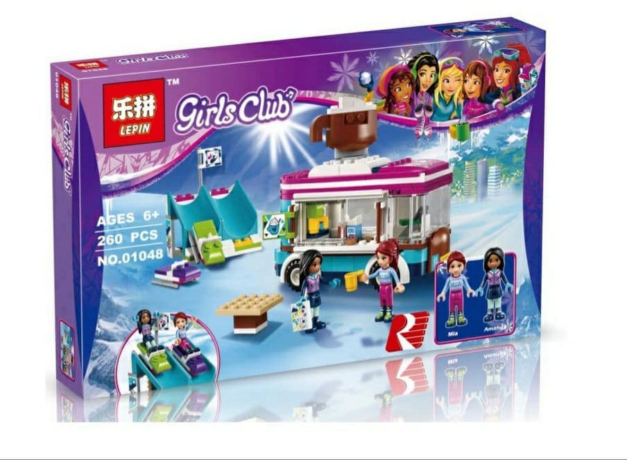 لگو دخترانه lepin مدل دختران girls club کد 01048