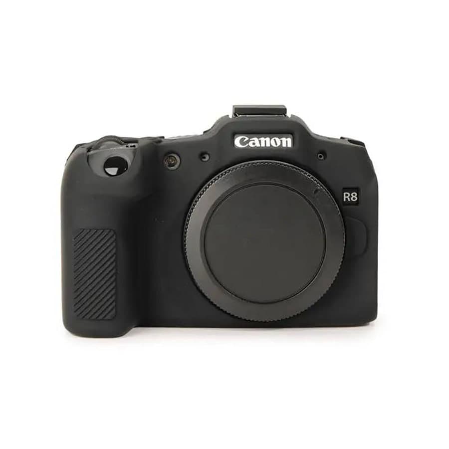 کاور سیلیکونی کانن Silicon cover for Canon R8 مشکی