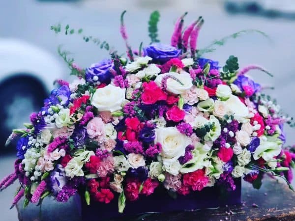 جعبه گل شکوه کد 3177 | گلفروشی آنلاین مازندران ، گیلان و گلستان ( ارسال گل به محل ) — تصویر ۲