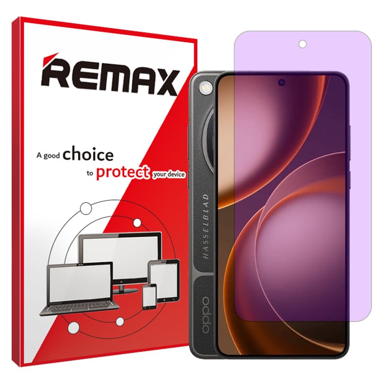 گلس اوپو Find X9 Ultra مدل هیدروژلی آنتی پرپل برند ریمکس — تصویر ۲