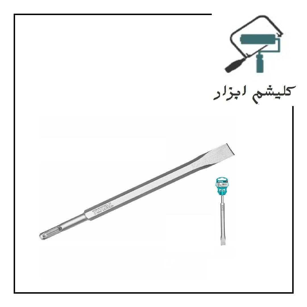 قلم نوک پهن چهار شیار TOTAL مدل TAC15121411
