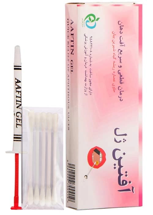 ژل دهانی آفتین ژل حاوی عصاره ریشه گیاه شیرین بیان — تصویر ۳
