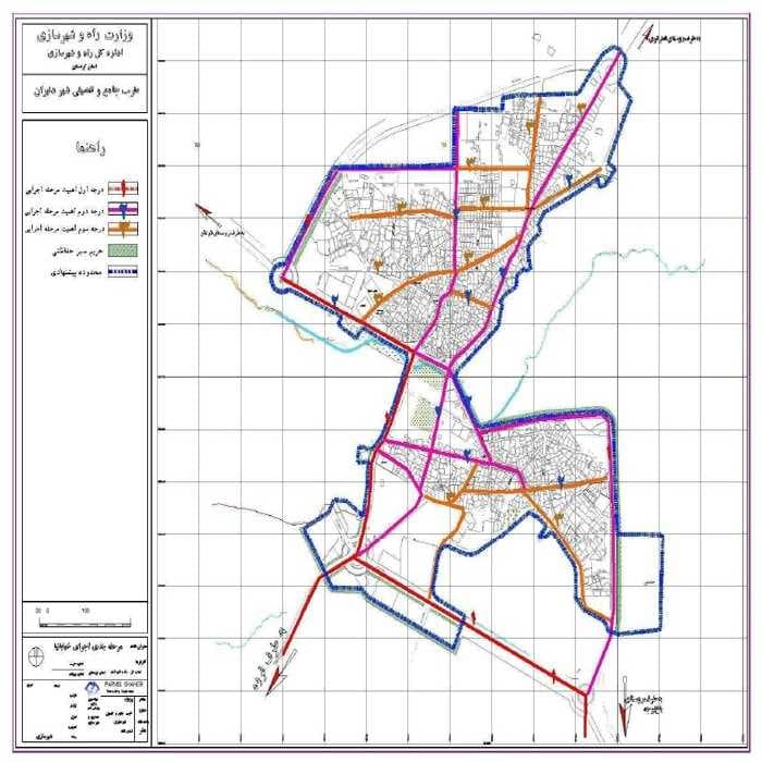 دانلود طرح جامع و تفصیلی شهر دلبران
