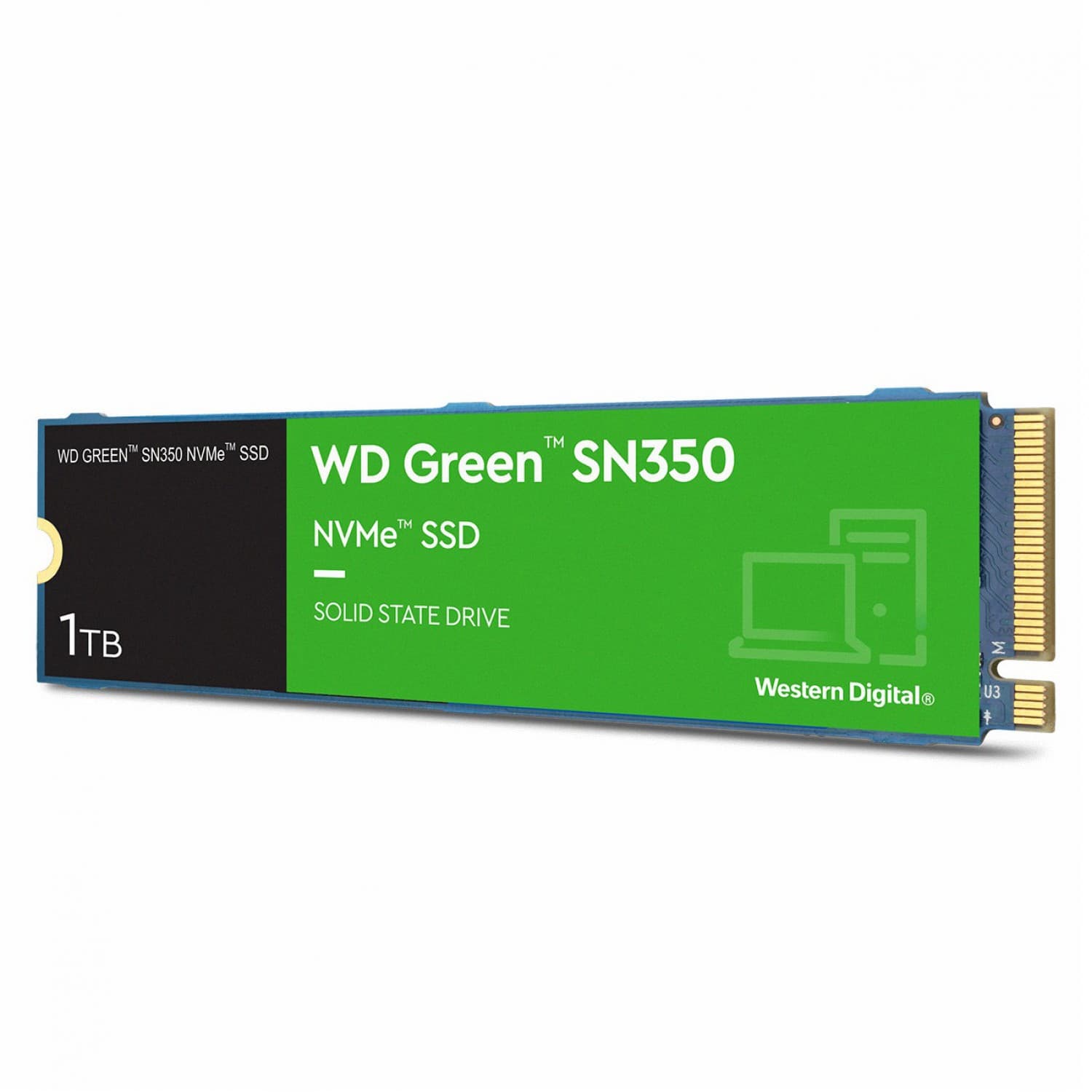 حافظه اس اس دی وسترن دیجیتال گرین مدل Western Digital SN350 1TB — تصویر ۲