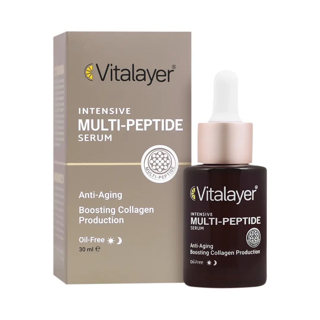 سرم مولتی پپتاید ویتالیر حجم 30 میلی لیتر/Vitalayer Intensive Multi Peptide Serum 30 ml