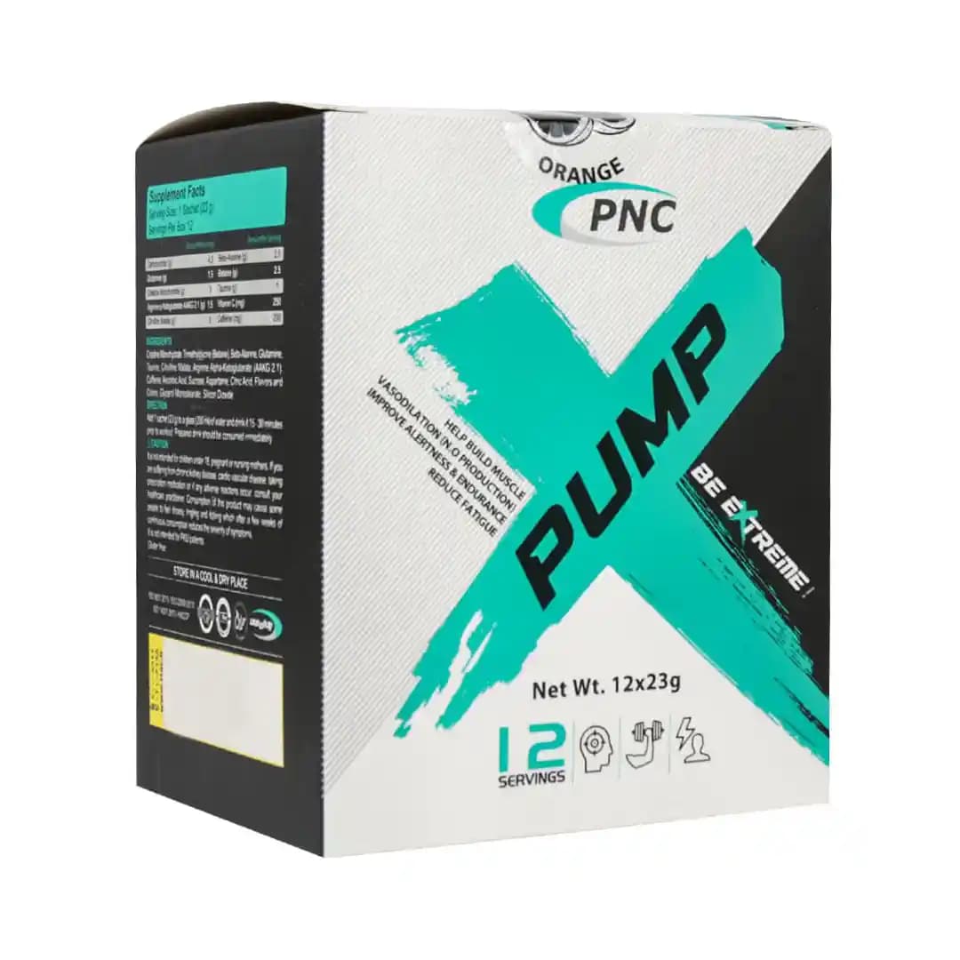 پودر پمپ بیوکراتین کارن پرتقالی 23 گرم 12 ساشه/Karen Biocreatin Complex Powder Pump 12 Pcs
