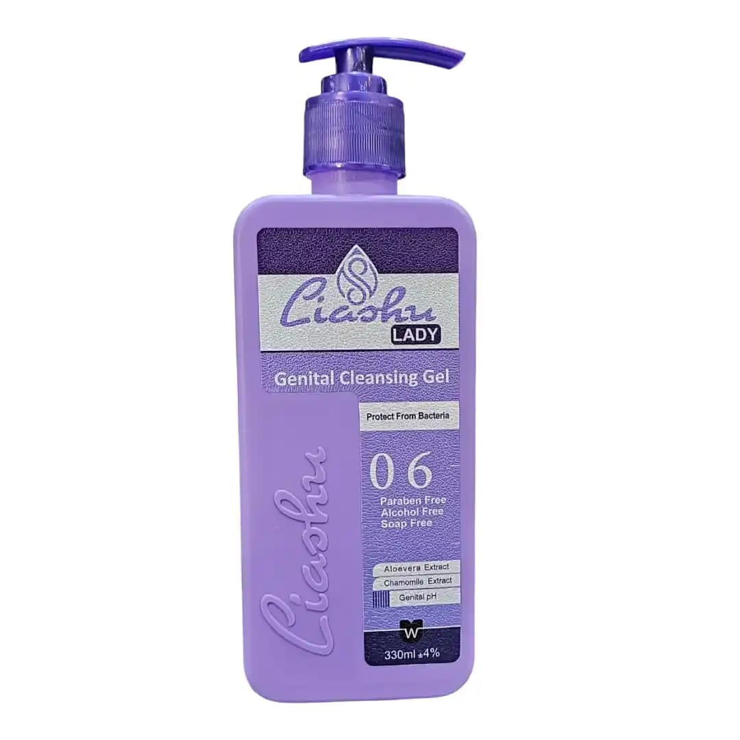 ژل بهداشتی بانوان ضد باکتری لیاشو مراقبت روزانه 330 میلی لیتر/Liashu 06 Protect From Bacteria Genital Cleanising Gel For Women 330ml