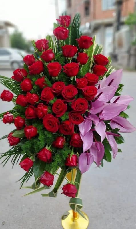 جام گل تبریک کد 1459 | گلفروشی آنلاین مازندران ، گیلان و گلستان ( ارسال گل به محل ) — تصویر ۲