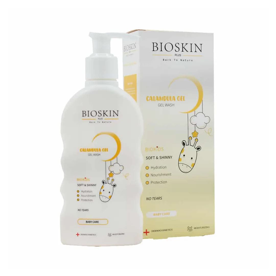 ژل شستشوی کودک کالاندولا بایو اسکین پلاس 200 میلی لیتر/Bio Skin Plus Calandula Baby Gel Wash 200 ml