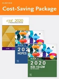 دانلود کتاب Buck’s 2020 ICD-10-CM Physician Edition, 2020 HCPCS Professional Edition and AMA 2020 CPT Professional Edition Package