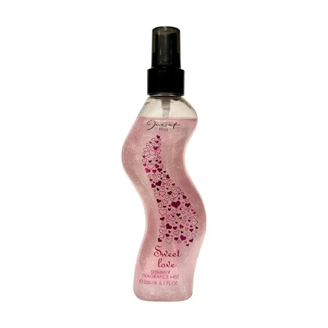 بادی اسپلش زنانه مدل سوئیت لاو ژکساف پاریس 200 میلی لیتر/Jacsaf Paris Sweet Love Women’s Body Splash 200 ml