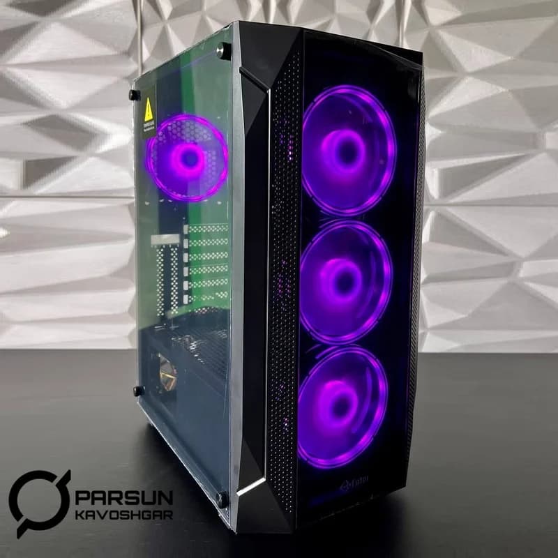 کیس کامپیوتر فاطر مدل FATER FG-718 — تصویر ۱۱