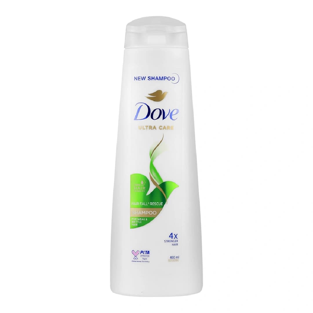 شامپو داو ضد ریزش مو و تقویت کننده موهای شکننده 400 میلی لیتر/Dove Hair Fall Rescue And Strengthener For Weak Hair Shampoo — تصویر ۲